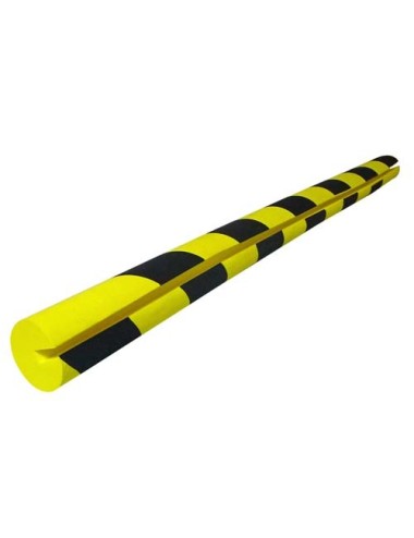 Barra de goma espuma para vigas amarilla y negra PU208NJ