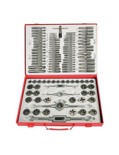 Machos y Fileras con Giramachos Maletín 110 Piezas  SKC1100ETM