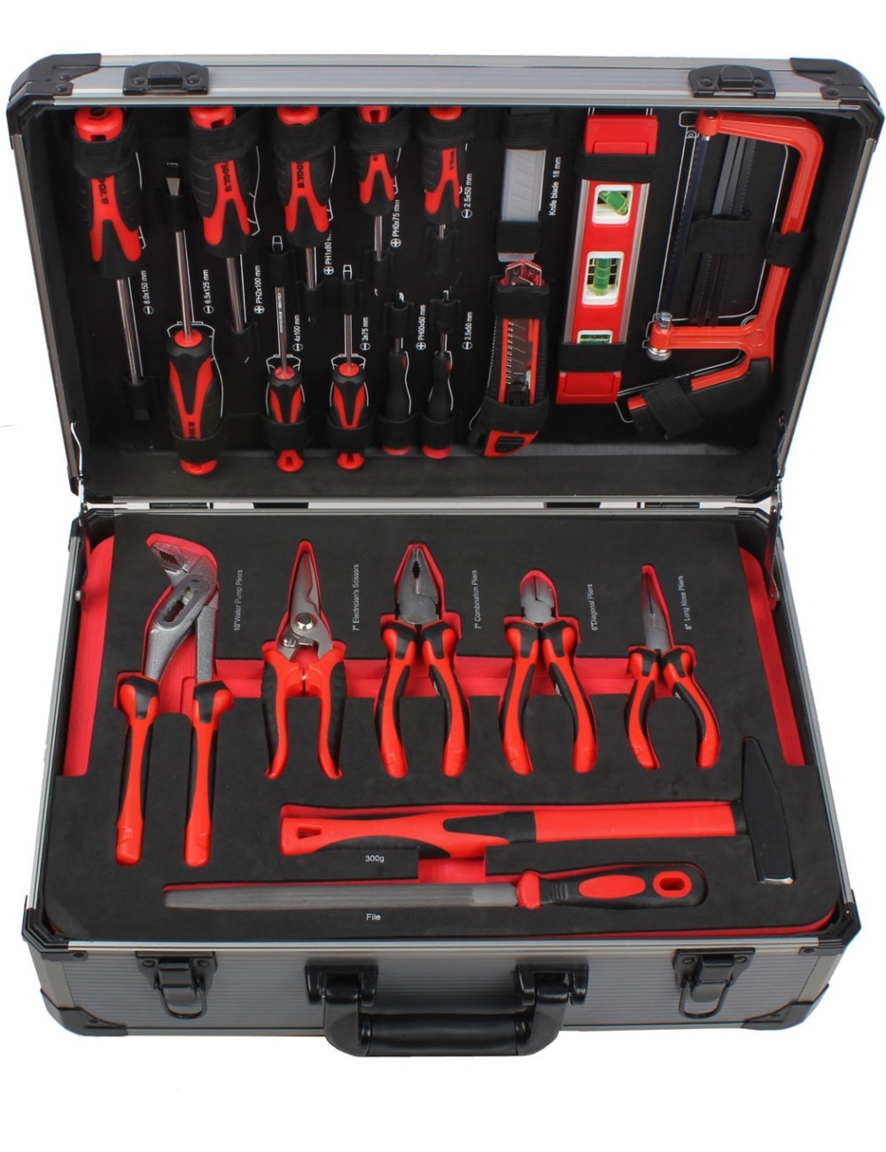 TROLLEY DE HERRAMIENTAS BTP147 - 147 PIEZAS EN TROLLEY DE ALUMINIO