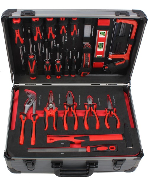 TROLLEY DE HERRAMIENTAS BTP147 - 147 PIEZAS EN TROLLEY DE ALUMINIO