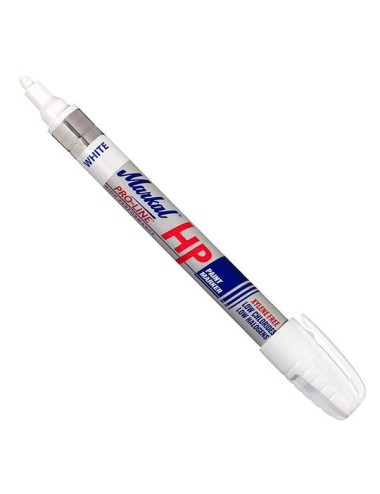 Marcador de Pintura Líquida Blanca para Superfícies Aceitosas