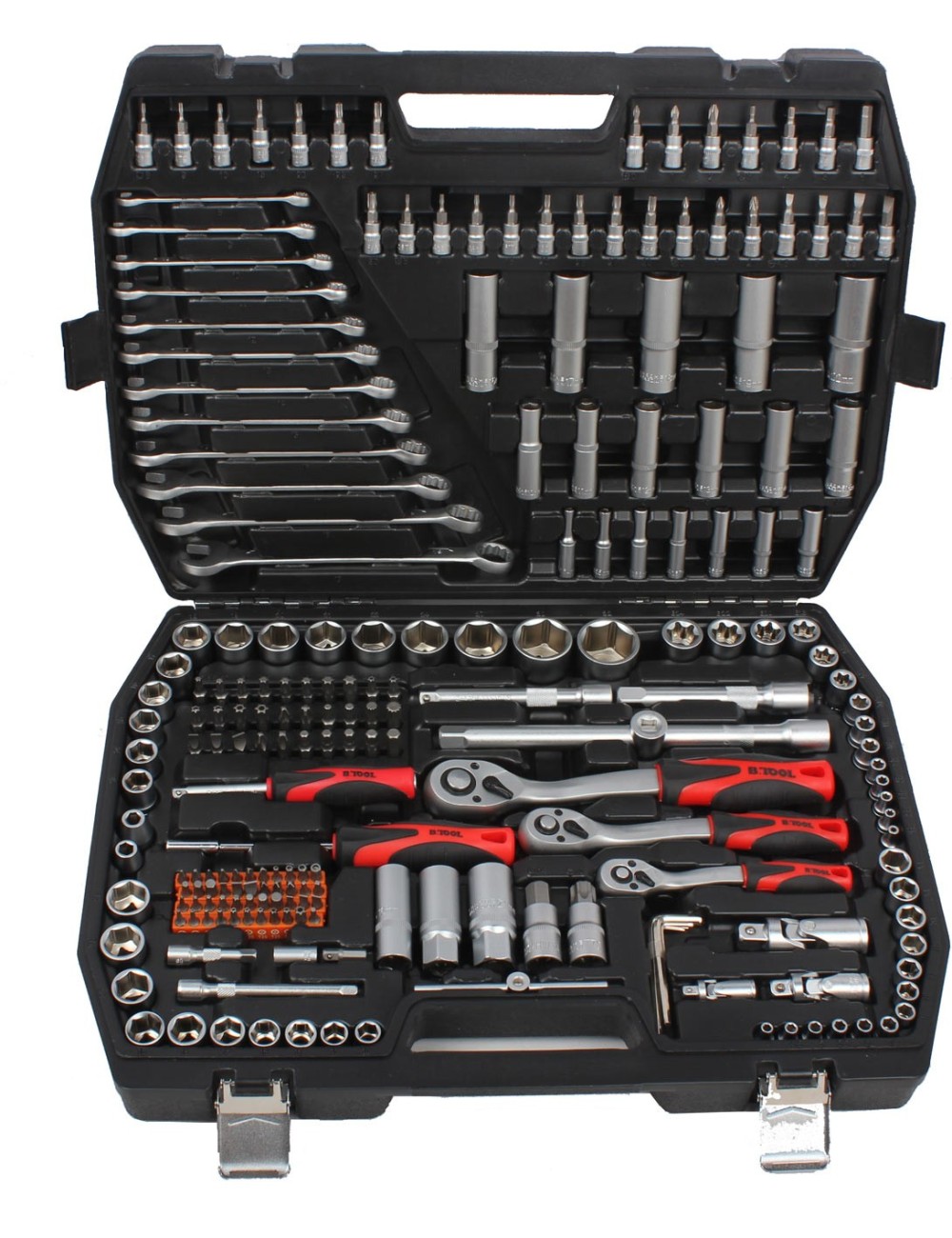 MALETÍN DE HERRAMIENTAS BT216 - 216 PIEZAS EN MALETA DE PLÁSTICO