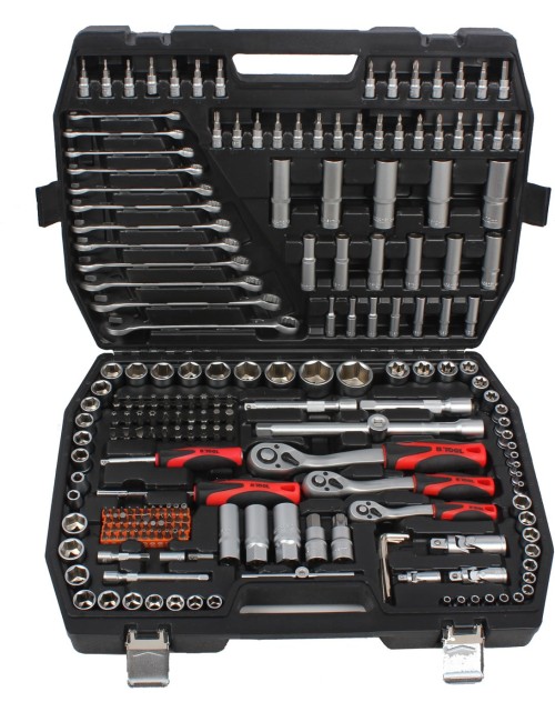 MALETÍN DE HERRAMIENTAS BT216 - 216 PIEZAS EN MALETA DE PLÁSTICO