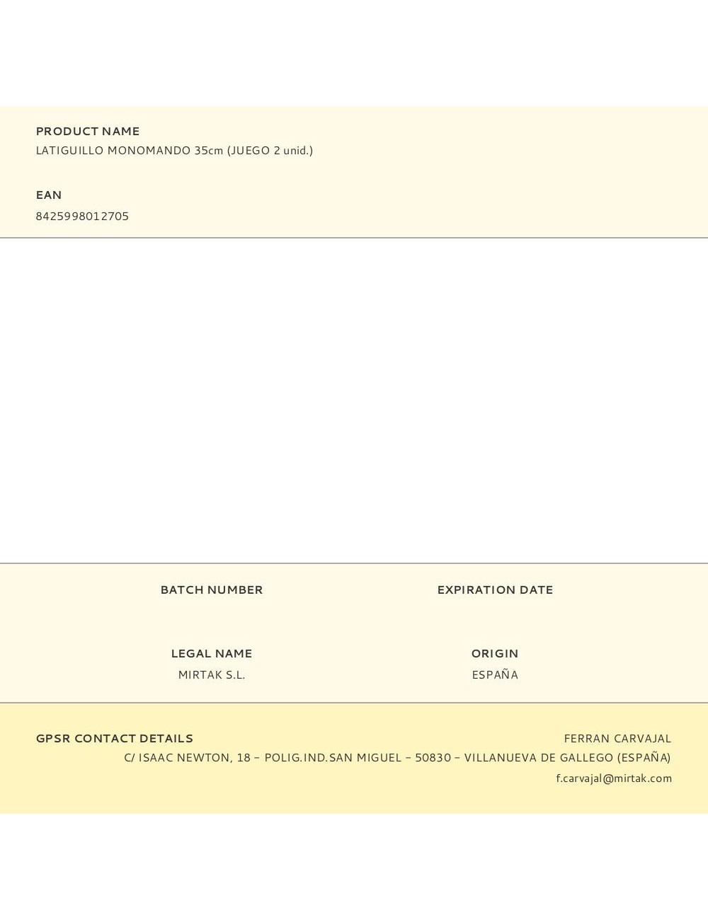 Latiguillo monomando 35cm (juego 2 unid.)