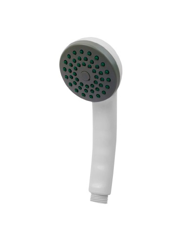 Mango de ducha anticalcareo color blanco