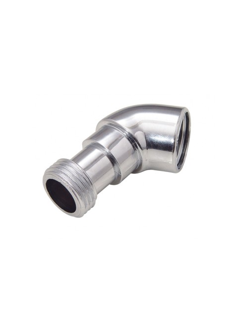 Codo para mango de ducha cromo (blister)