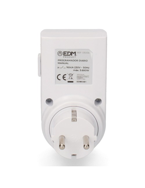 Programador diario analógico 230 v 16 a