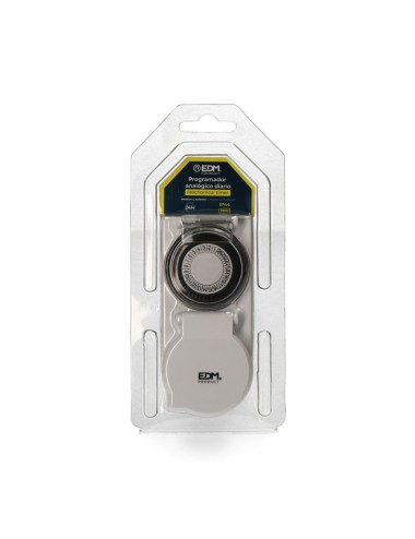 Programador diario analógico ip44 230 v 50 hz 16 a