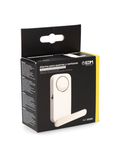 Alarma sonora anuncio visitas para ventanas y puertas edm