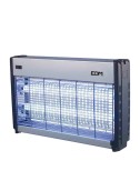 Mata insectos profesional eléctrico, cromo/negro, 2 x 15w 100 m 48 x 9 x 30 cm