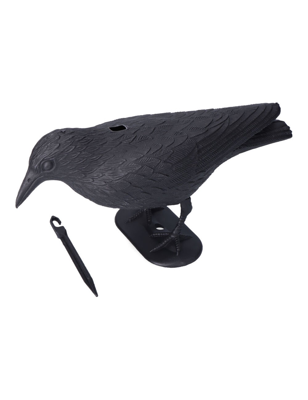 Cuervo ahuyenta pajaros 36x13x18cm