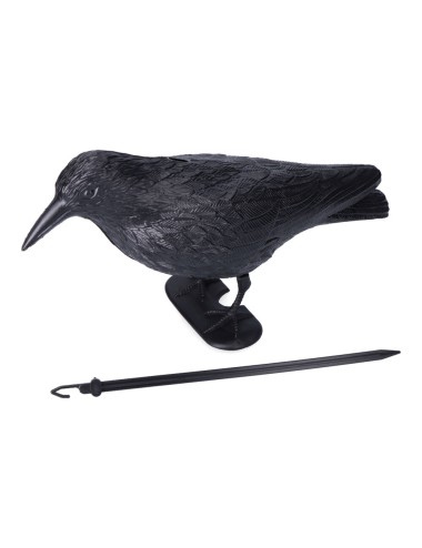 Cuervo ahuyenta pajaros 19x39cm