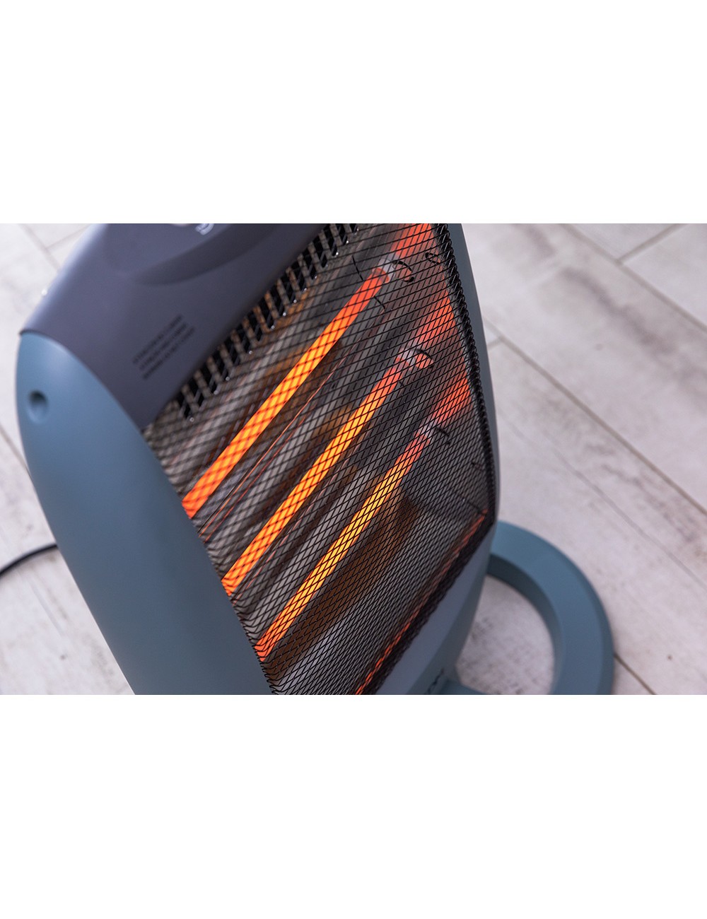 Estufa de cuarzo oscilante 400 / 800 / 1200 w anti-vuelco