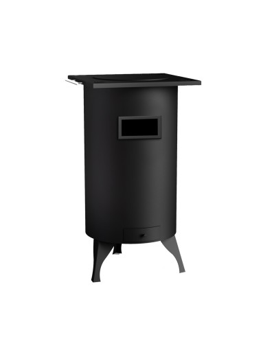 Barbacoa / calientaplatos redonda ø42 x 78,4 cm