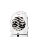 Calefactor compacto oscilante 1000 - 2000 w blanco
