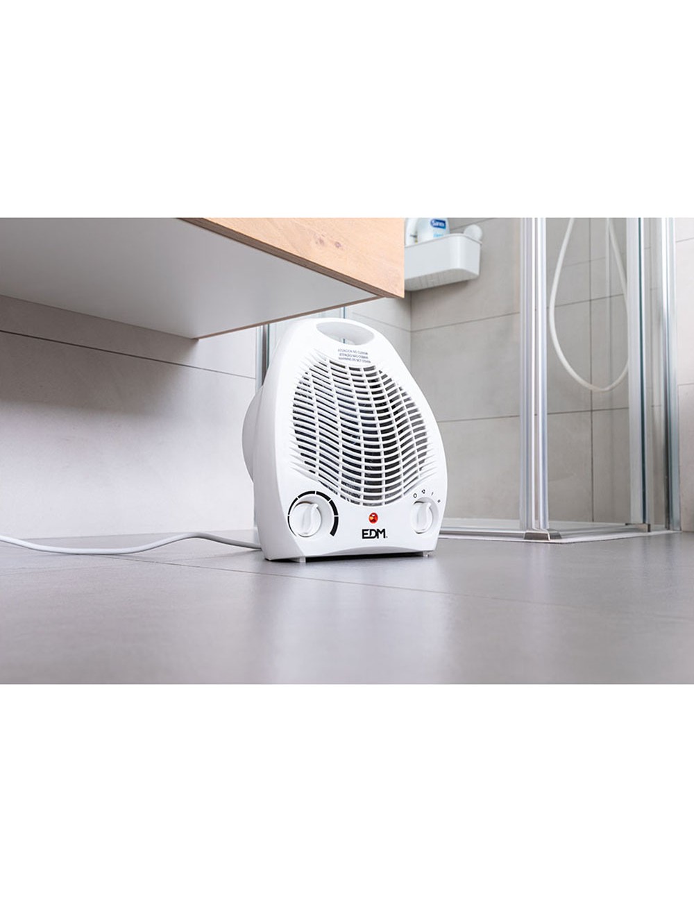 Calefactor compacto 1000 - 2000 w blanco