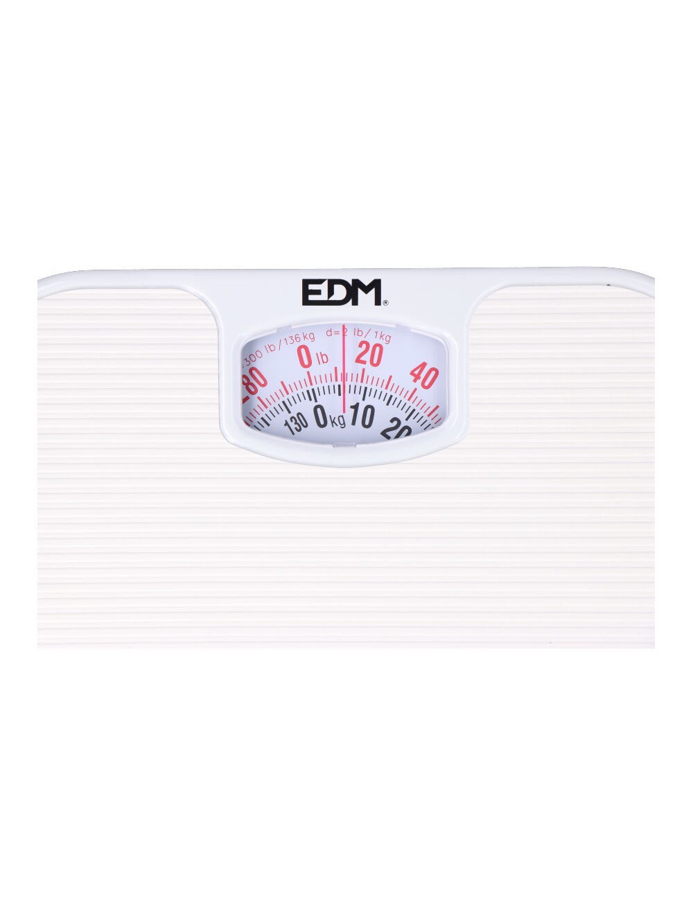 Bascula de baño mecanica, máximo 130 kg