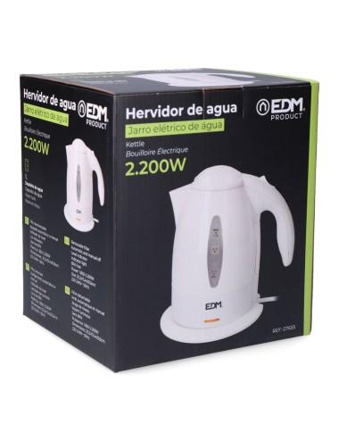 Hervidor de agua electrico "kettle" 2200 w 1 l