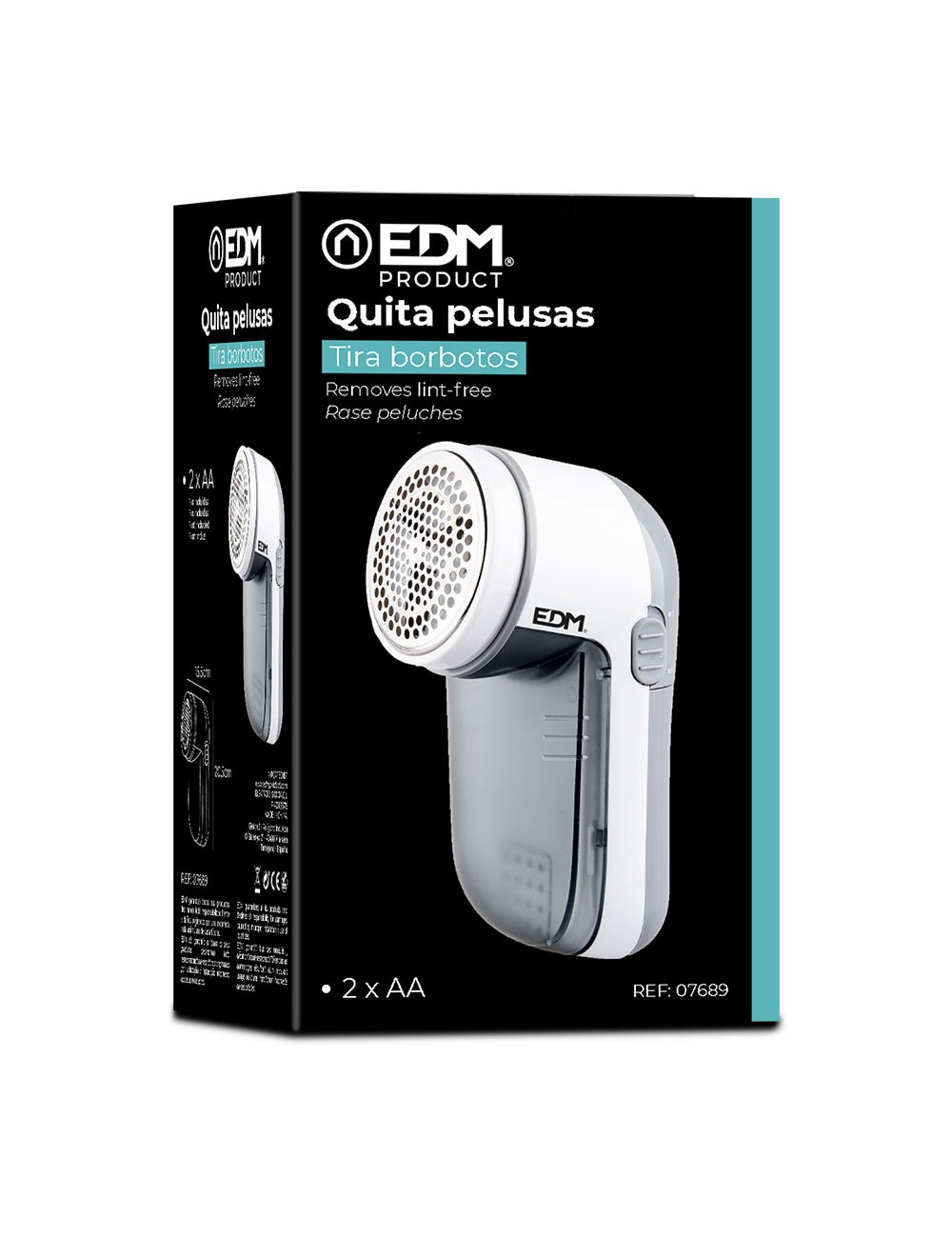 Quita pelusas a pilas edm