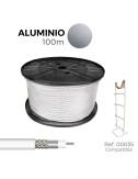 Cable coaxial apantallado rg6 aluminio euro/m