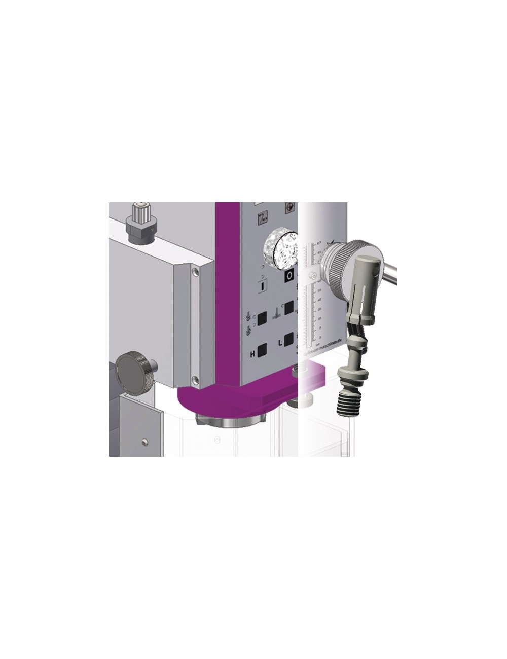 FRESADORA OPTImill MH35V/400V/3PH - BT30 FRESADORA OPTIMILL MH35V\400V\3PH - BT30
