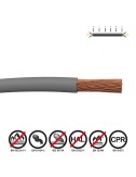 Cablecillo h07z1-k 2,50 mm gris euro/m