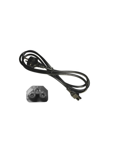 Cable de alimentador portatil shucko - iec c5, negro 2m