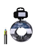 Carrete manguera tubular vv-k06/1kv 4 g 2,50 mm negra, 15 m