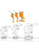 Gato Elevador de Máquinas Hidráulico HMH 10 T