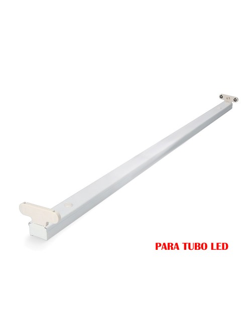 Regleta fluorescente para tubo de led 2 x 22 w (eq. 2 x 58 w) 220 v 153 cm