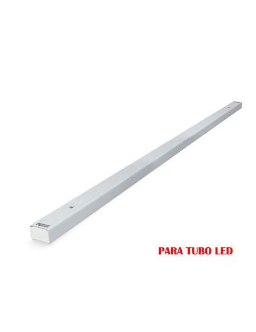 Regleta fluorescente para tubo de led 2 x 22 w (eq. 2 x 58 w) 220 v 153 cm