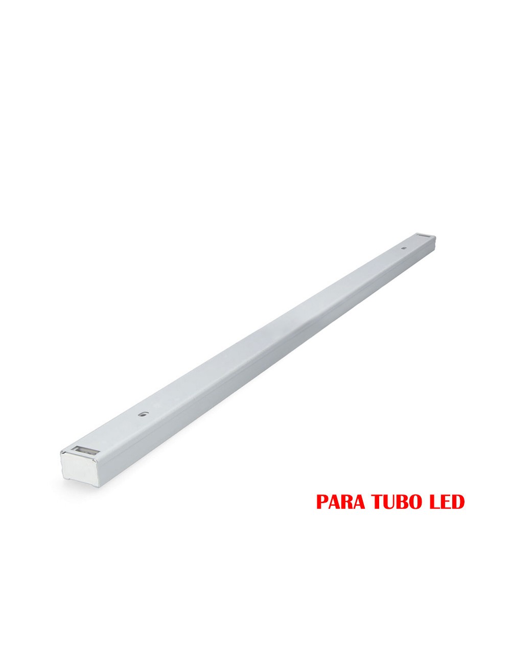 Regleta fluorescente para tubo de led 1 x 18 w (eq. 36 w) 220 v 123 cm