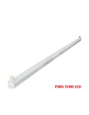 Regleta fluorescente para tubo de led 1 x 22 w (eq. 58 w) 220 v 153 cm