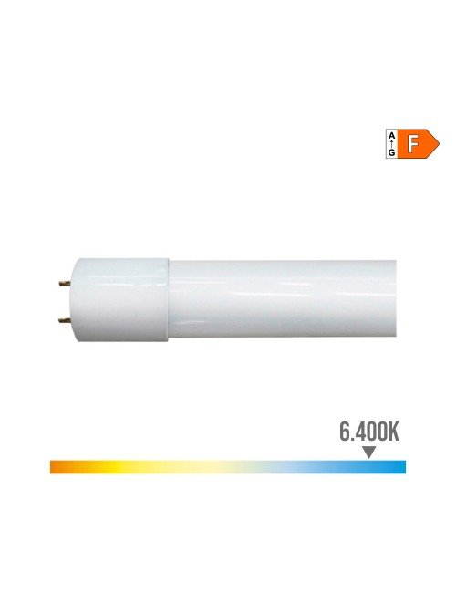 Tubo led t8 9 w 900 lm 6500 k luz fria (eq.18w) ø2,6 x 60 cm