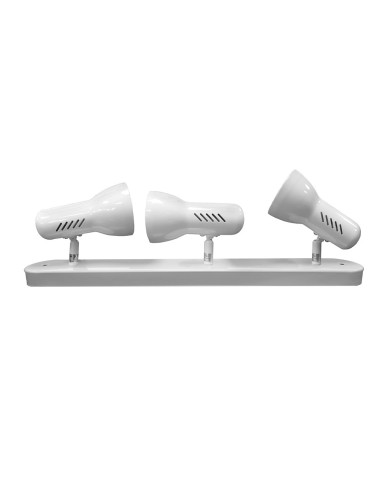 Foco 3 elementos modelo galaxy e27 60 w (bombilla no incluida) color blanco57 x 8 x 13,7 cm