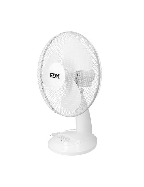 Ventilador de sobremesa. color blanco. potencia: 45w 54,14 db aspas: ø40 x 61 cm