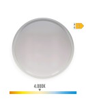 Aplique led circular 18 w 1950 lm 4000 k luz dia ip54 ø21 x 5,7 cm