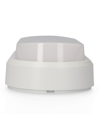 Aplique led oval 18 w 1950 lm 4000 k luz dia ip54 23 x 10,5 x 5,7 cm