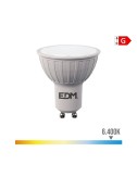 Bombilla dicroica led regulable gu10 6 w 500 lm 6400 k luz fría ø5 x 5,5 cm