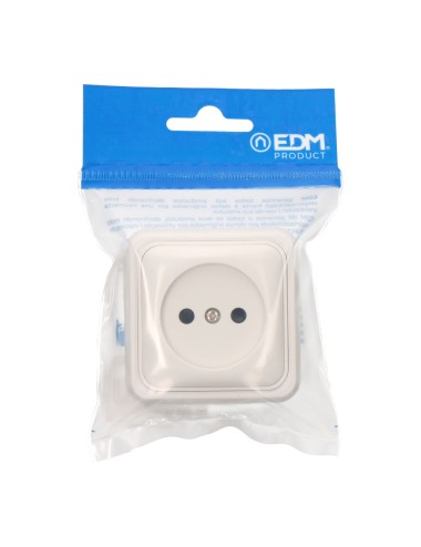 Base 16a superficie "serie onsen" 63 x 63 x 30 mm