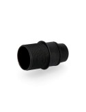 Portalamparas e14 semi-roscado negro solera 6584ctn