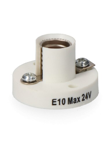 Portalamparas iluminacion mignonette e10 (solo instalaciones de 12v o inferiores) colores / modelos surtidos