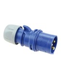 Clavija cetac 2p+t azul 16a 230v~ ip44