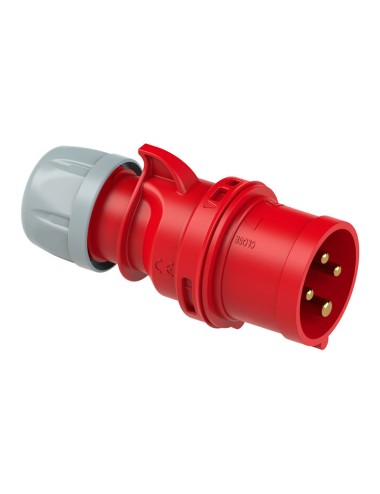 Clavija cetac 3p+t roja 16a 400v~ ip44