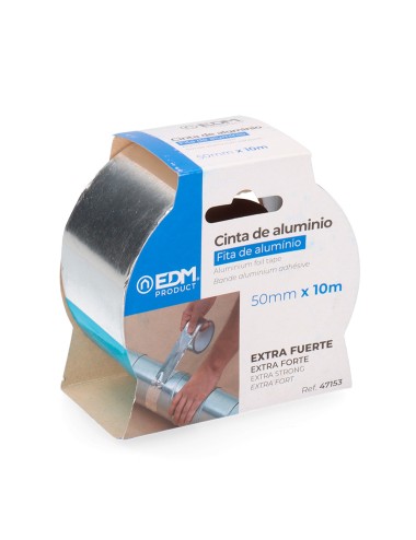 Cinta de aluminio 50 mm x 10 m