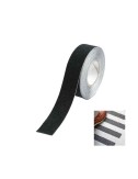 Cinta antideslizante negra 25 mm x 15 m