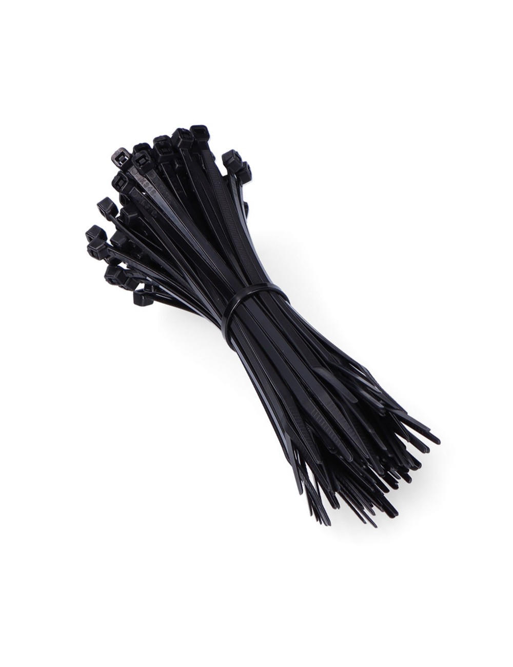 Bridas negras 2,5 x 100 mm nylon alta calidad (bolsa 100 unid.)