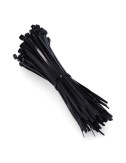 Bridas negras 4,8 x 250 mm nylon alta calidad (bolsa 100 unid.)