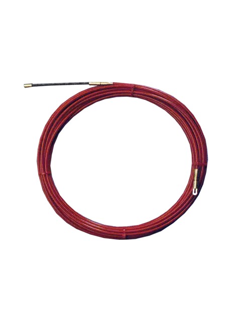 Sonda pasacables guía, acero forrado profesional, 20 m x 3,9 mm