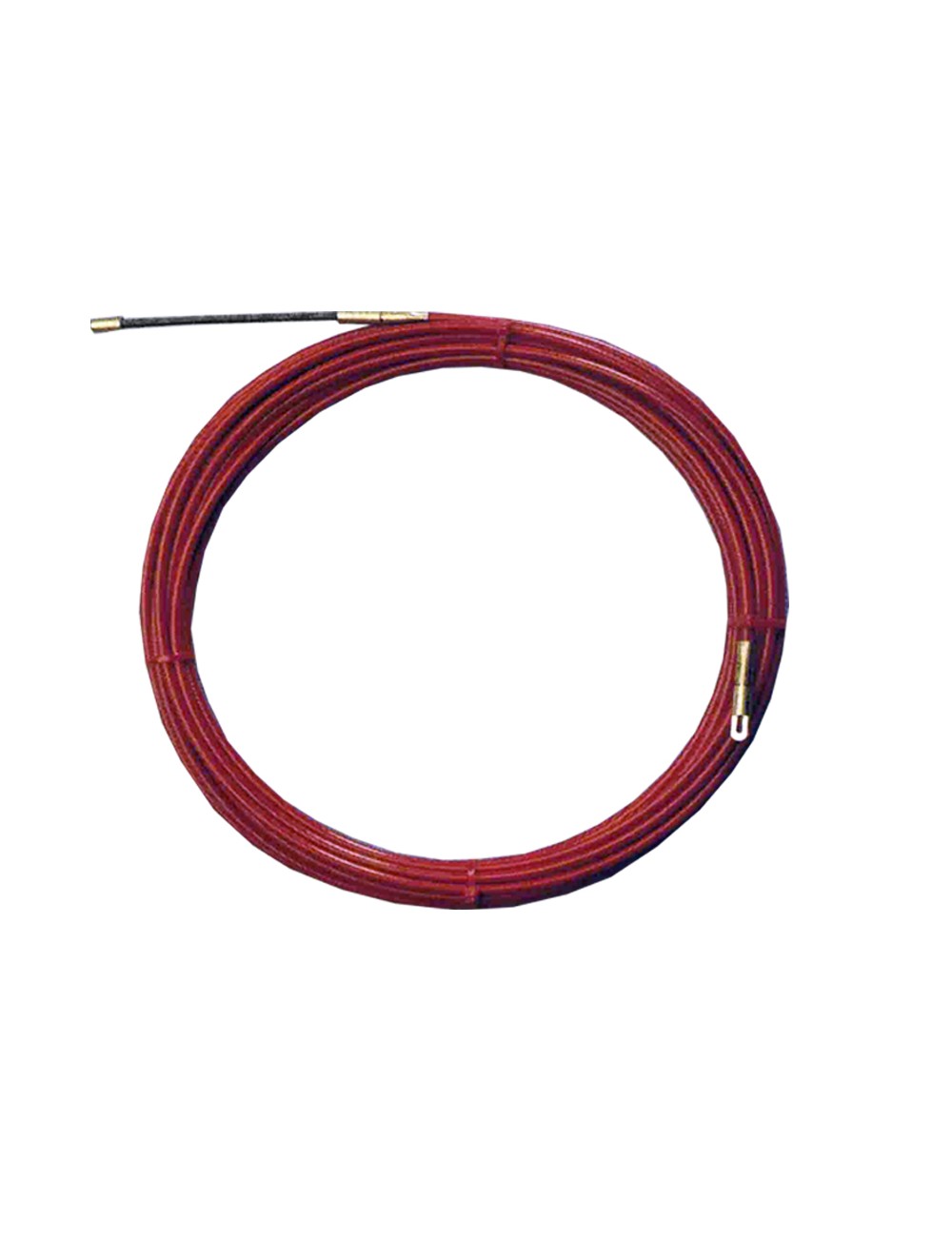 Sonda pasacables guía, acero forrado profesional, 25 m x 3,9 mm